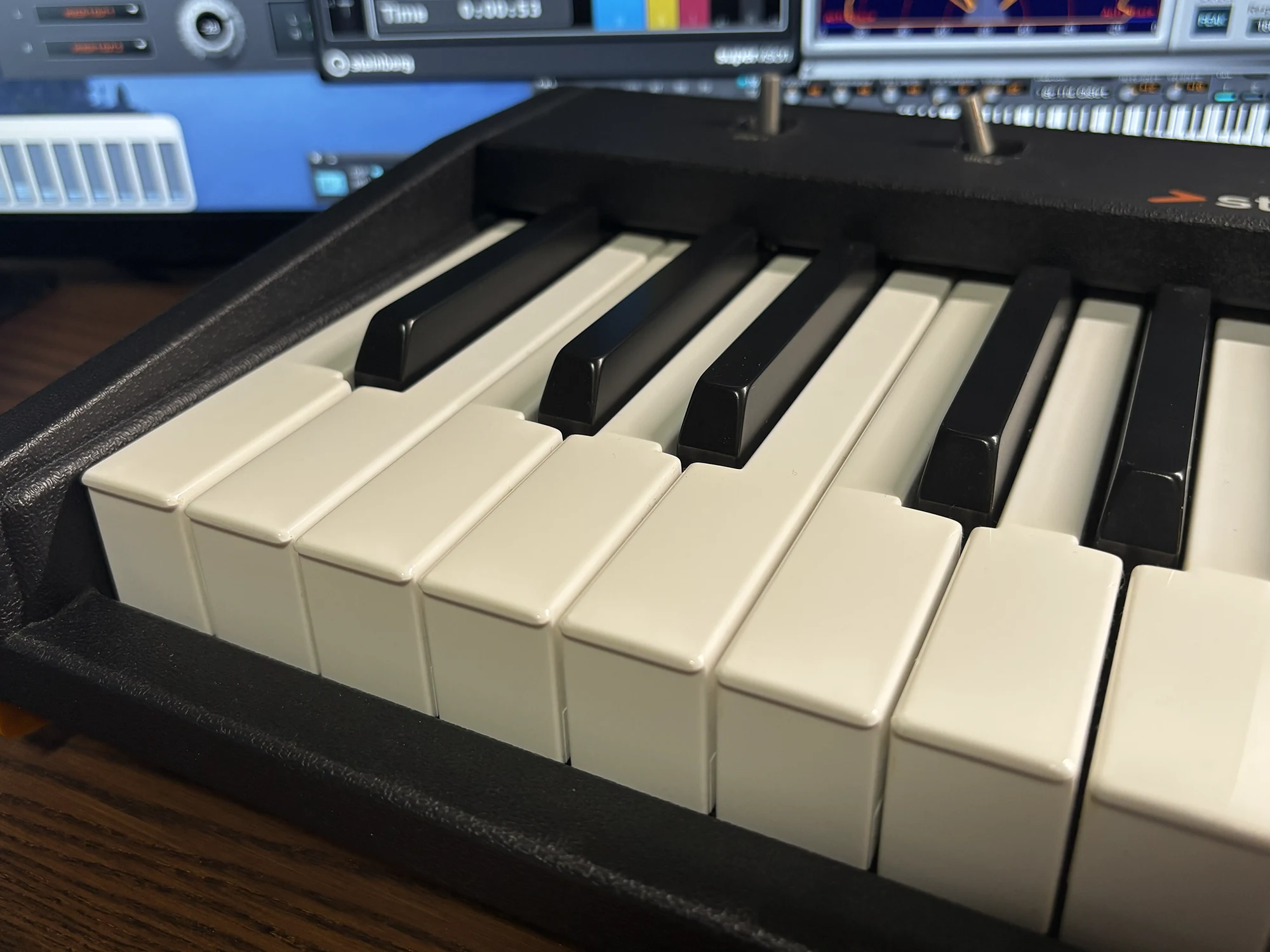 鍵盤と音楽制作環境